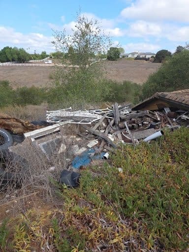 Professional junk removal La Mesa service - yard debris hauling
