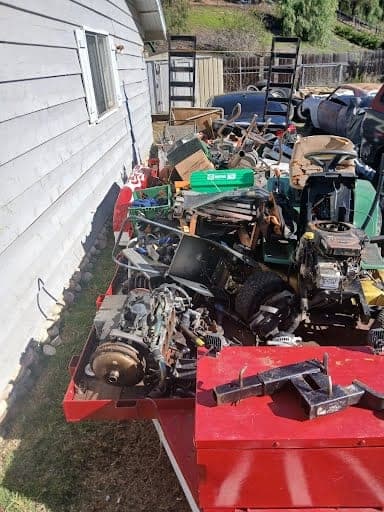 junk removal Poway CA - garden equipment and ranch property cleanout in 92064, 92074